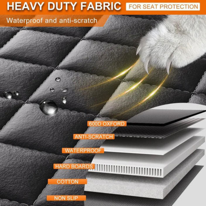 Paw Paradise™ Dog Car Seat Cover