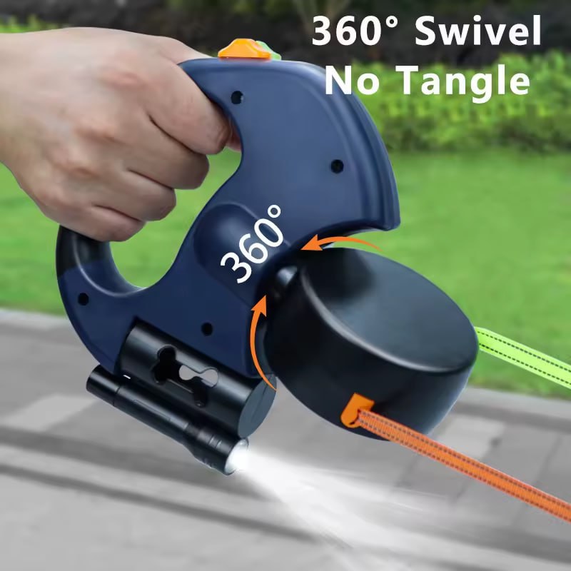 Paw Paradise™ Duo Anti-Tangle Leash with LED Light