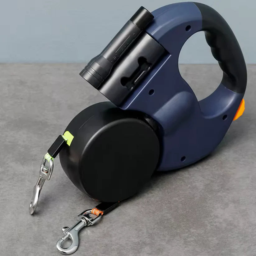 Paw Paradise™ Duo Anti-Tangle Leash with LED Light
