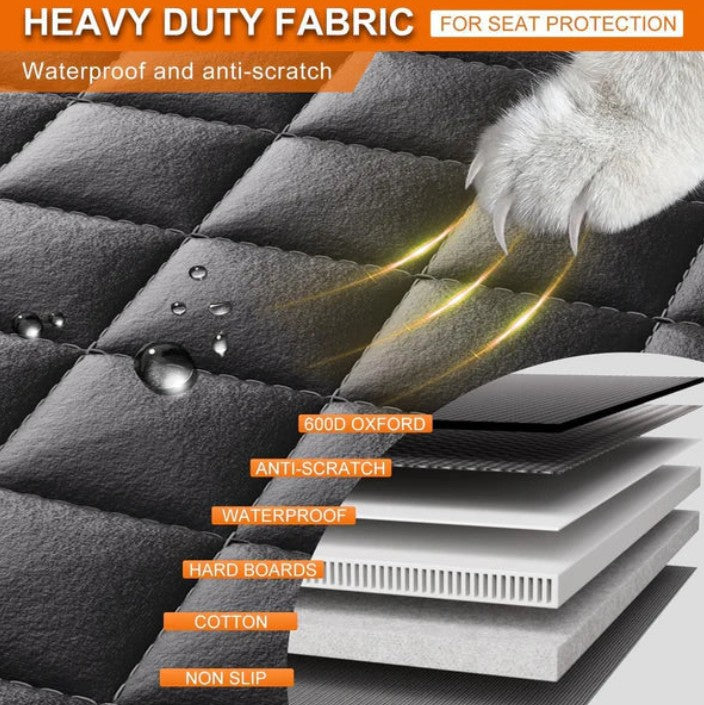 Paw Paradise™ Dog Car Seat Cover